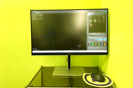 説明用モニター